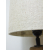 Lampa Rzeźba w kształcie Butli Drewno Teak Podłogowa 115cm